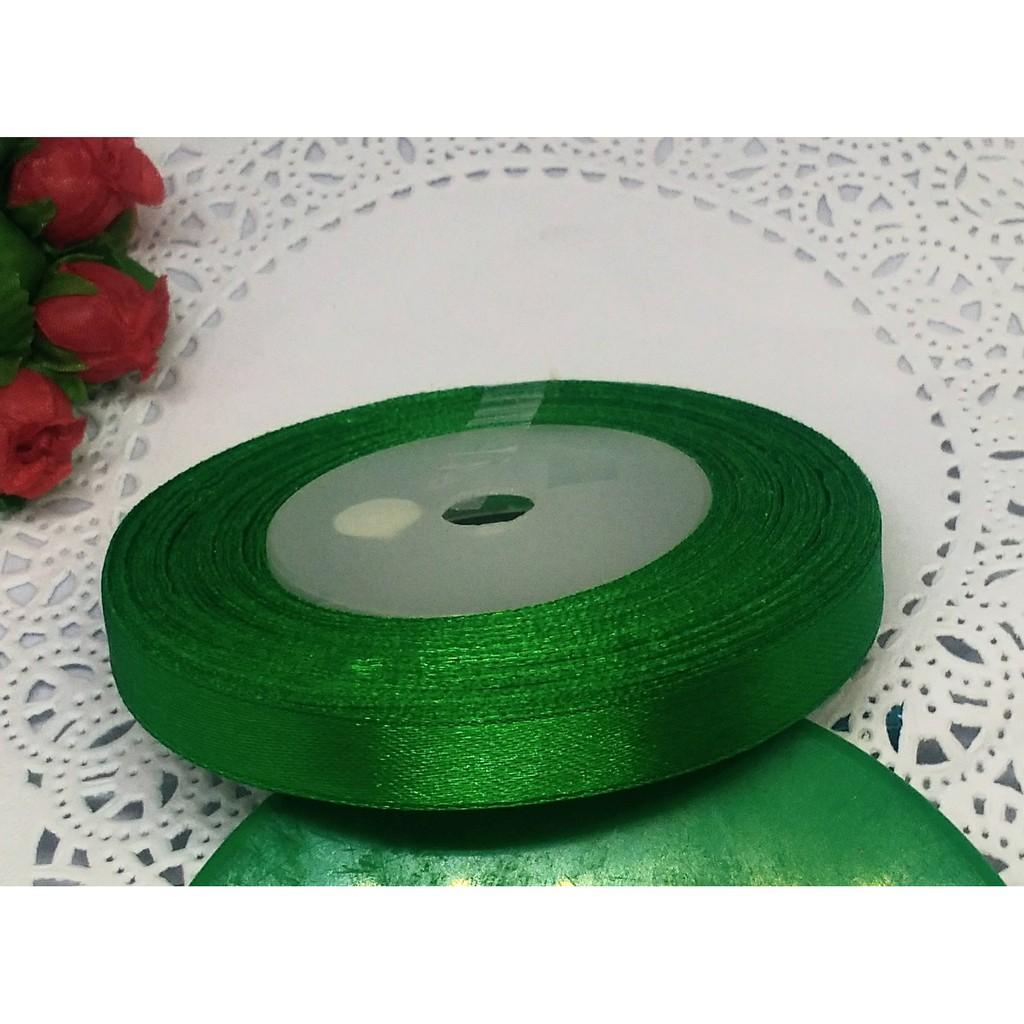 PITA KAIN 1CM HIJAU (HM, H, HT) / METER