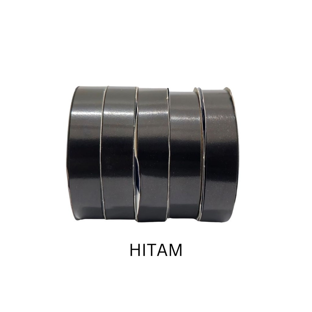 PITA PLASTIK 2CM HITAM / METER