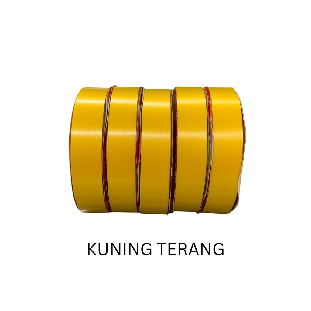 PITA PLASTIK 2CM KUNING (KM, K, KT) / METER