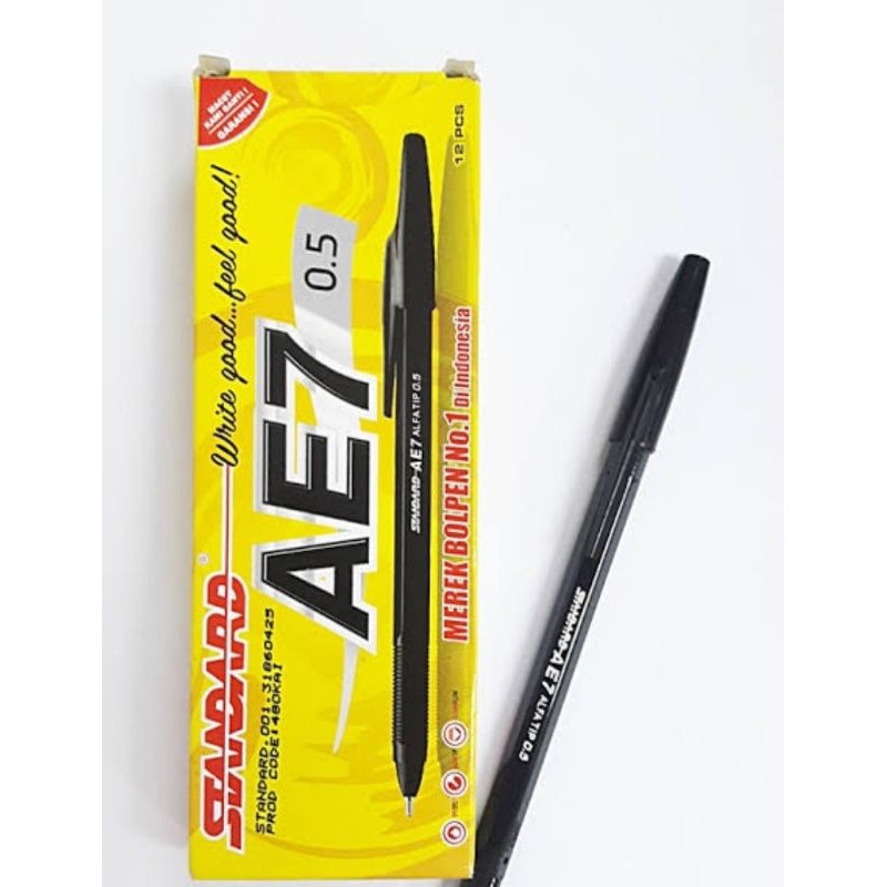 PULPEN AE7 HITAM