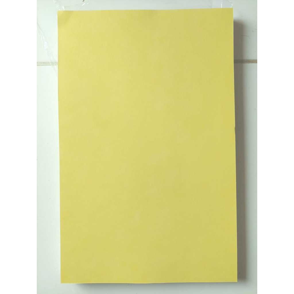 KERTAS MANILA PLANO KUNING MUDA