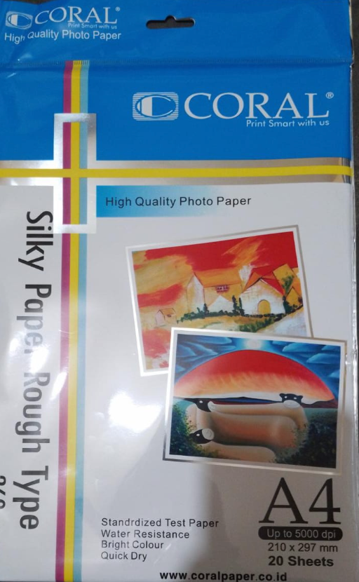 KERTAS FOTO SILKY ECER