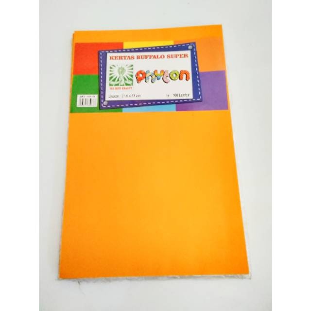 KERTAS BUFFALO ORANGE